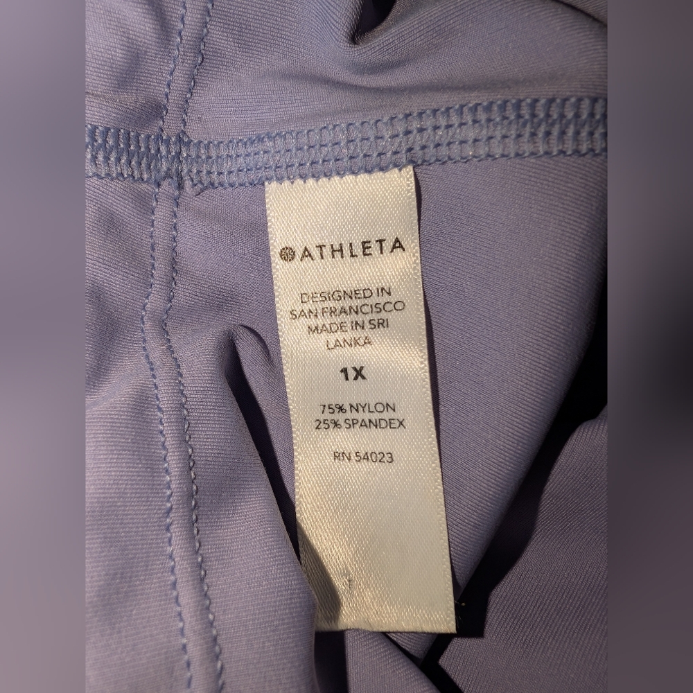 Athleta Interval Stash High Rise Capri Size 1X - Picture 8 of 11